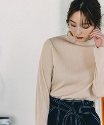 Andemiu | カットプリーツＴ270457(Tシャツ/カットソー)