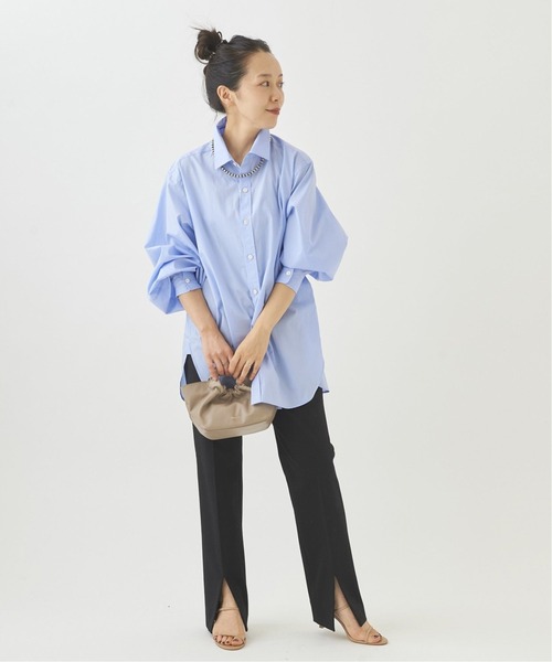 プラージュ plage バックスリットパンツ　秋冬　美ライン プラージュ plage バックスリットパンツ 秋冬 美ライン