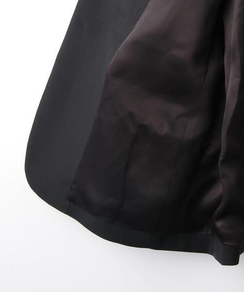 DRESSEDUNDRESSED（ドレスドアンドレスド）の「＜DRESSEDUNDRESSED＞ RING OVER SIZED BLAZER/ジャケット（テーラードジャケット・メンズ・ブラック・2/3）」の6枚目の写真