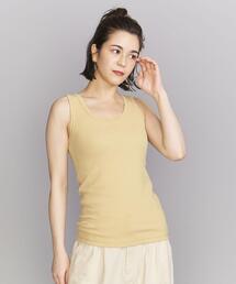BEAUTY&YOUTH UNITED ARROWS | BY コットンブレンド テレコ タンクトップ -ウォッシャブル-(タンクトップ)