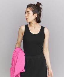 BEAUTY&YOUTH UNITED ARROWS | BY コットンブレンド テレコ タンクトップ -ウォッシャブル-(タンクトップ)