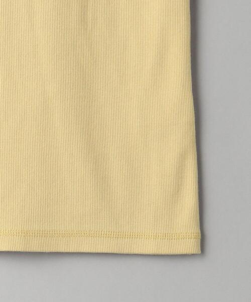 BEAUTY&YOUTH UNITED ARROWS(ビューティーアンドユースユナイテッドアローズ)の「BY コットンブレンド テレコ タンクトップ -ウォッシャブル-(タンクトップ・レディース・ホワイト/ブラック/グレー/イエロー/ダークブラウン・FREE)」の20枚目の写真