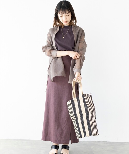トップス tk THE SHOP TK （ザ ショップ ティーケー ）の「◇シアーシャツ