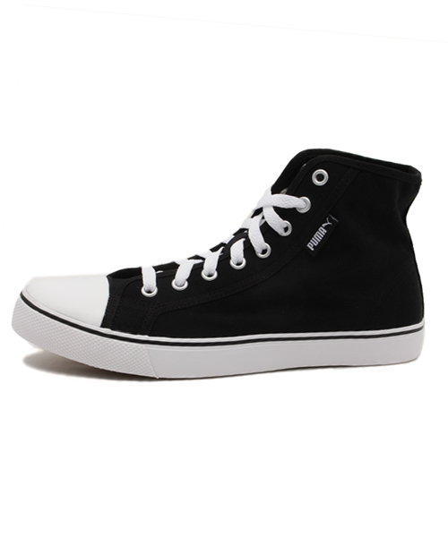 PUMA(プーマ)の「プーマストリートボーラー ミッド(スニーカー・メンズ・ブラック/ホワイト/レッド/ブルー・24.5cm/24cm/23cm/26cm/22.5cm/29cm/25.5cm/28.5cm/26.5cm/23.5cm/30.0cm/27.5cm/25cm/27cm/31cm/28cm)」の6枚目の写真