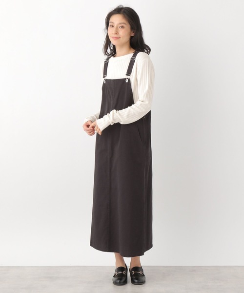 LEPSIM（レプシィム）の「ハリヌキテレコプルオーバー　262572（Tシャツ/カットソー・レディース・ブラック/オフホワイト・FREE）」の4枚目の写真