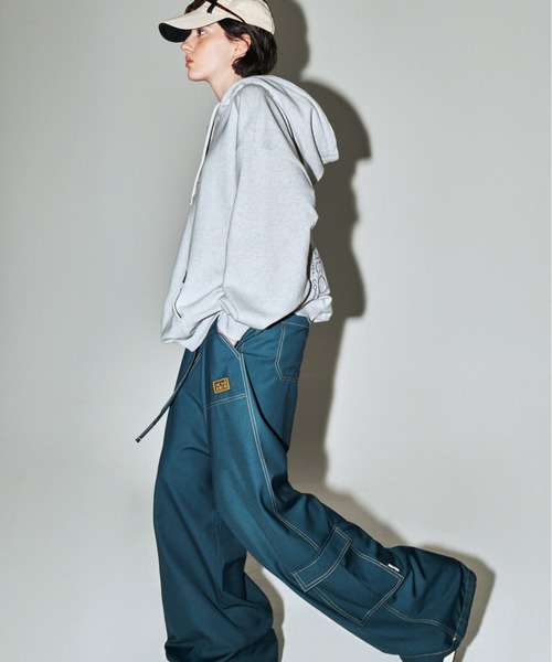 SCULPTOR（スカルプター）の「Retro Outline Hoodie/レトロアウトラインフーディー（パーカー・レディース・ブラック/ホワイト系その他/ブルー系その他・MEDIUM/LARGE）」の13枚目の写真