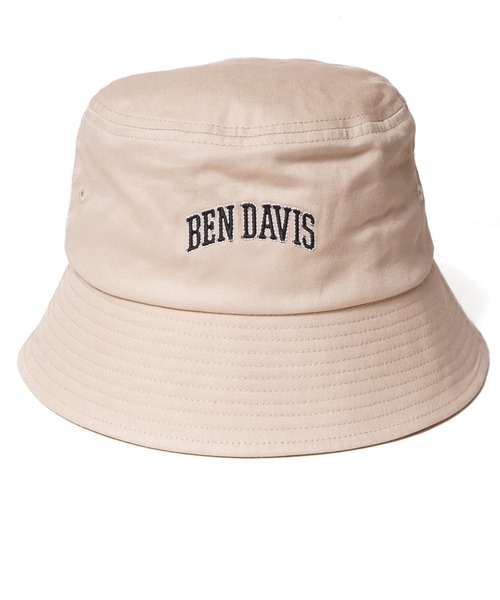 BEN DAVIS(ベンデイビス)の「《BEN DAVIS》BRIM DOWN HAT COLLEGE(ハット・メンズ・ブラック×グリーン/ブラック×ホワイト/ブラック系その他/ブラック×ブルー/ホワイト×ブラック/ライトベージュ・FREE)」の6枚目の写真