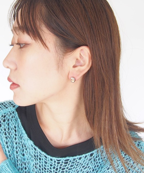 mille blanc(ミルブラン)の「【日本製】メタルピアス(ピアス(両耳用)・レディース・ゴールド系その他/シルバー系その他/ゴールド/シルバー/ゴールド系その他2・FREE)」の10枚目の写真