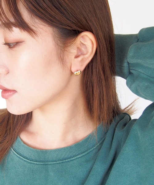 mille blanc(ミルブラン)の「【日本製】メタルピアス(ピアス(両耳用)・レディース・ゴールド系その他/シルバー系その他/ゴールド/シルバー/ゴールド系その他2・FREE)」の15枚目の写真