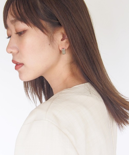 mille blanc(ミルブラン)の「【日本製】メタルピアス(ピアス(両耳用)・レディース・ゴールド系その他/シルバー系その他/ゴールド/シルバー/ゴールド系その他2・FREE)」の12枚目の写真
