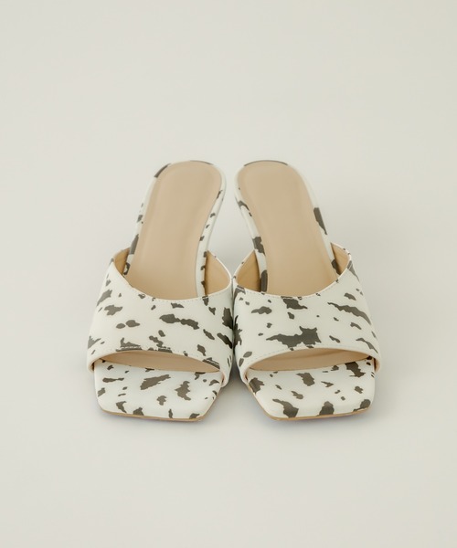 mystic（ミスティック）の「[otonamystic]スクエアミュール（サンダル・レディース・オフホワイト/シルバー・38/36/37）」の8枚目の写真