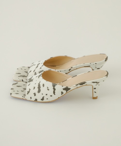 mystic（ミスティック）の「[otonamystic]スクエアミュール（サンダル・レディース・オフホワイト/シルバー・38/36/37）」の9枚目の写真