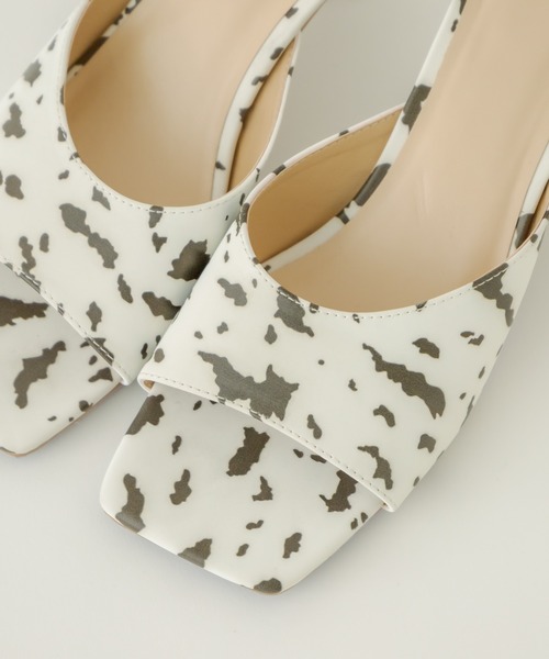 mystic（ミスティック）の「[otonamystic]スクエアミュール（サンダル・レディース・オフホワイト/シルバー・38/36/37）」の11枚目の写真