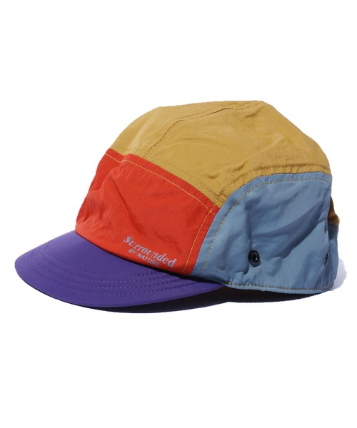F.O.KIDS(エフオーキッズ)の「F.O.KIDS/エフオーキッズ ライトジェットキャップ キャップ 日よけナイロンキャップ(キャップ・キッズ・ライトブルー/ブラック/カーキ/レインボー・58/54)」の4枚目の写真