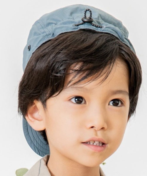 F.O.KIDS(エフオーキッズ)の「F.O.KIDS/エフオーキッズ ライトジェットキャップ キャップ 日よけナイロンキャップ(キャップ・キッズ・ライトブルー/ブラック/カーキ/レインボー・58/54)」の14枚目の写真