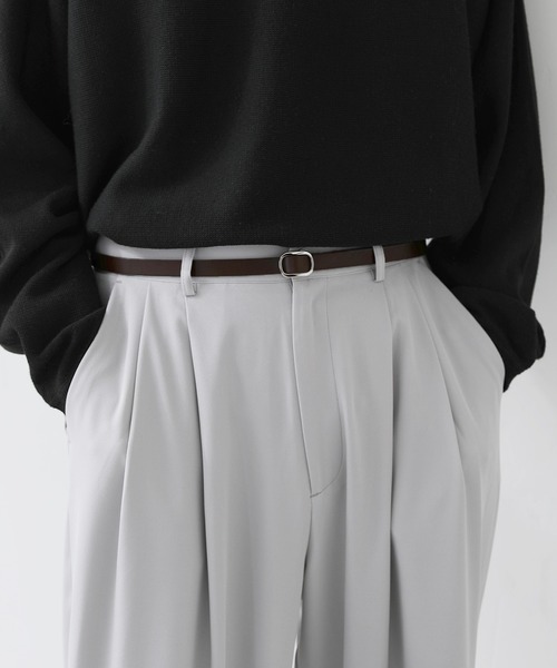 ASTRONOMY（アストロノミー）の「日本製 本革ピンレスロングナローベルト（ベルト・メンズ・ダークブラウン/ブラウン/ナチュラル/ブラック・FREE）」の16枚目の写真