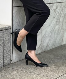 ◆【日本製/疲れにくい/歩きやすい/レイン対応/7.5cmヒール/サイズ豊富】 12時間パンプスEVERY DAY