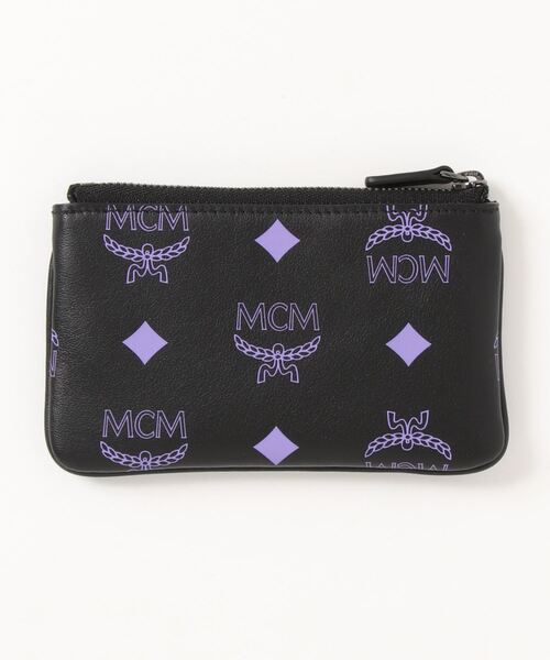 MCM(エムシーエム)の「MCM/エムシーエム/ キーポーチ - カラースプラッシュロゴレザー(コインケース・レディース・グリーン/パープル/ピンク・FREE)」の3枚目の写真