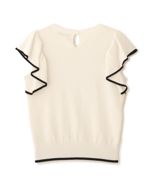 PROPORTION BODY DRESSING（プロポーションボディドレッシング）の「【美人百花6月号タイアップ商品】ラッフルサマーニット / 1212170502（ニット/セーター・レディース・レッド/ホワイト系その他/ブラック/パープル・FREE）」の17枚目の写真