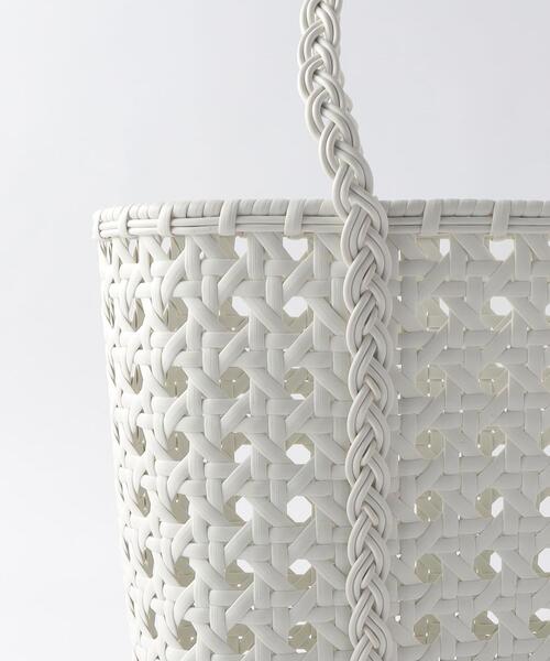 Steven Alan（スティーブンアラン）の「＜BALI WERKSTATTE＞BASKET BAG LARGE/バッグ（かごバッグ・レディース・ホワイト/ブラック・FREE）」の7枚目の写真