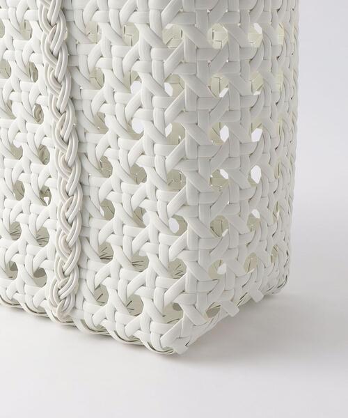 Steven Alan（スティーブンアラン）の「＜BALI WERKSTATTE＞BASKET BAG LARGE/バッグ（かごバッグ・レディース・ホワイト/ブラック・FREE）」の8枚目の写真