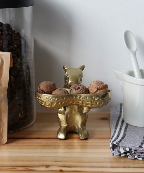 HERE by DETAIL Squirrel & Nuts スクウォーレル&ナッツ トレイ