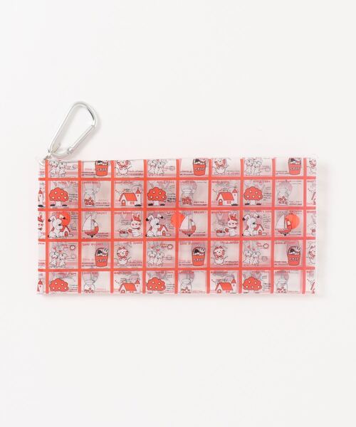 SiNCERE（シンシア）の「〈シモジマ〉クリアペンケース（ステーショナリー・レディース・ブルー/レッド/ピンク・FREE）」の8枚目の写真