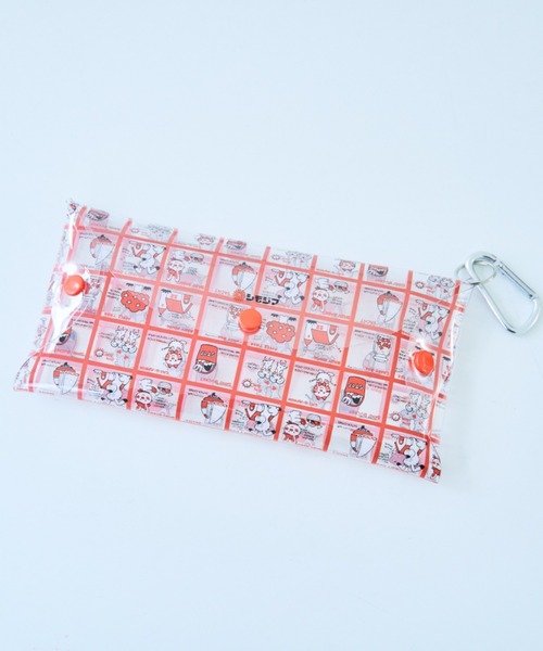 SiNCERE（シンシア）の「〈シモジマ〉クリアペンケース（ステーショナリー・レディース・ブルー/レッド/ピンク・FREE）」の6枚目の写真