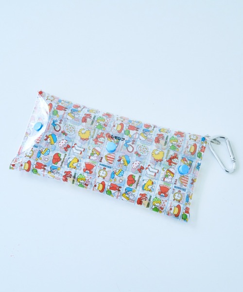 SiNCERE（シンシア）の「〈シモジマ〉クリアペンケース（ステーショナリー・レディース・ブルー/レッド/ピンク・FREE）」の4枚目の写真