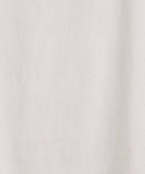 le.coeur blanc（ルクールブラン）の「un leger parfumロゴプリントTシャツ（Tシャツ/カットソー・レディース・オフホワイト/ダークグレー/グレイッシュベージュ・38）」の17枚目の写真