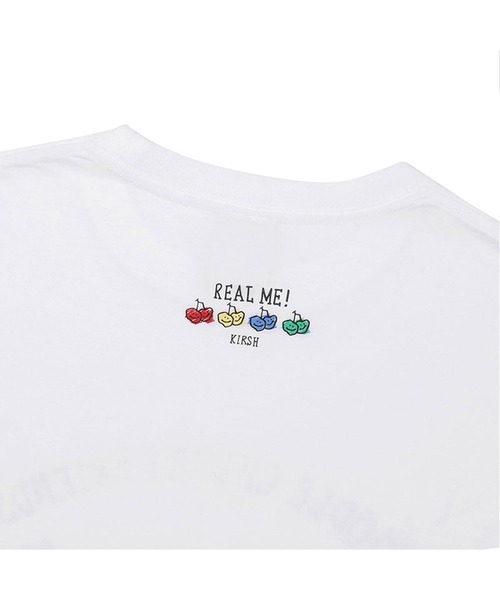 KIRSH（キルシー）の「KIRSH DOODLE CHERRY DRAWING PRINT SHORT SLEEVE T-SHIRT LS ドゥードゥルチェリー プリント TEE（Tシャツ/カットソー・レディース・ホワイト/ブラック・ONE SIZE）」の18枚目の写真