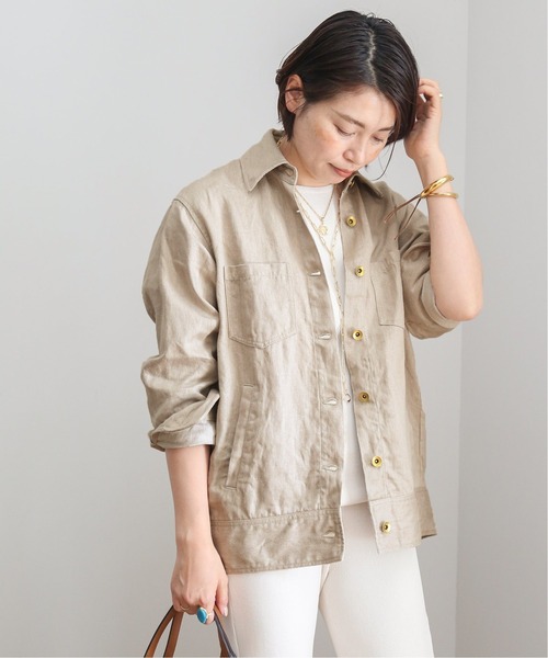 【SALE】 Deuxieme Classe（ドゥーズィエムクラス）の「LINEN CHINO G ジャケット・アウター