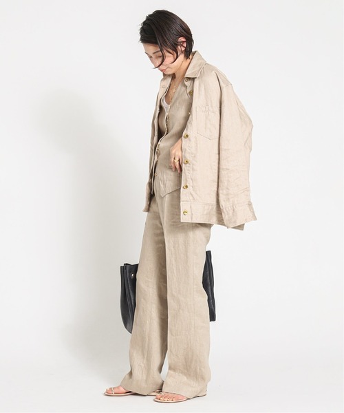 Deuxieme Classe（ドゥーズィエムクラス）の「LINEN CHINO Gジャケット