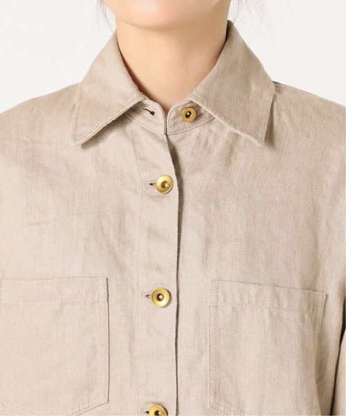 Deuxieme Classe ⭐︎LINEN CHINO Gジャケット Deuxieme Classe（ドゥーズィエムクラス）の「LINEN CHINO G
