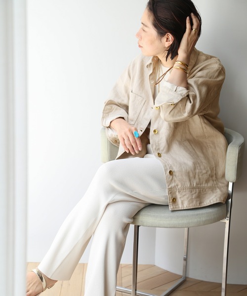 Deuxieme Classe（ドゥーズィエムクラス）の「LINEN CHINO G