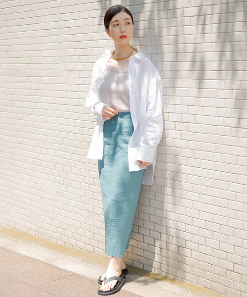 journal standard L'essage(ジャーナルスタンダードレサージュ)の「リブワンショルダープルオーバー(Tシャツ/カットソー・レディース・ブラック/ブラウン/グレー・FREE)」の7枚目の写真