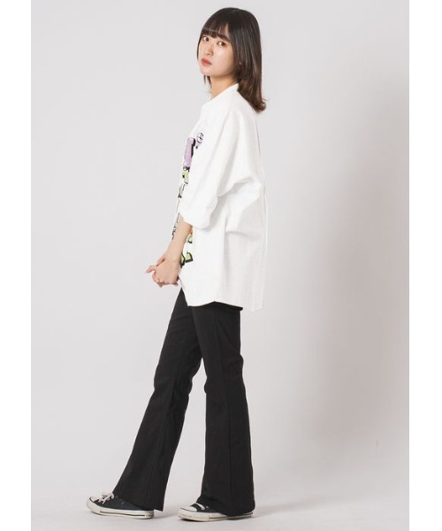 RE730(アールイーセブンサーティー)の「RE730 デジタルロゴビッグシルエットTシャツ(Tシャツ/カットソー・メンズ・オフホワイト/ブラック/グリーン/ブルー・MEDIUM/LARGE/X-LARGE)」の17枚目の写真