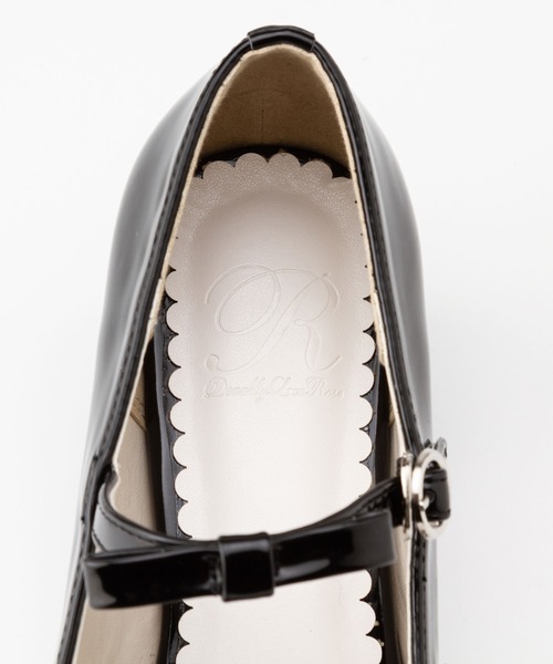DearMyLoveRose（ディアマイラブローズ）の「トリプルリボンドールパンプス（パンプス・レディース・ブラック/アイボリー・24.5cm/23.5cm/23cm/25cm/24cm/22.5cm）」の18枚目の写真