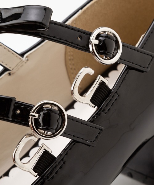 DearMyLoveRose（ディアマイラブローズ）の「トリプルリボンドールパンプス（パンプス・レディース・ブラック/アイボリー・24.5cm/23.5cm/23cm/25cm/24cm/22.5cm）」の20枚目の写真