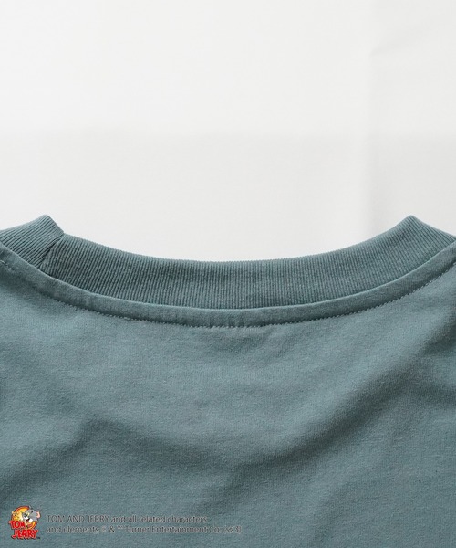 Tom&Jerry(トムアンドジェリー)の「【TOM&JERRY / トムとジェリー】 ワンポイント刺繍 / バックプリント / ヴィンテージライクフロントプリント ビッグシルエット 半袖Tシャツ カットソー ユニセックス(Tシャツ/カットソー・メンズ・ホワイト/ブラック/グリーン/ホワイト系その他/ブラック系その他/杢グレー/グレー系その他/グリーン系その他/ブラック系その他2/グリーン系その他2/グリーン系その他3/グレー系その他3/グレー系その他4/ホワイト系その他2/ホワイト系その他4/ホワイト系その他3/ブラック系その他4・M/L)」の20枚目の写真