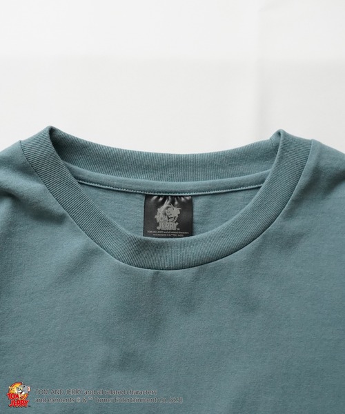 Tom&Jerry(トムアンドジェリー)の「【TOM&JERRY / トムとジェリー】 ワンポイント刺繍 / バックプリント / ヴィンテージライクフロントプリント ビッグシルエット 半袖Tシャツ カットソー ユニセックス(Tシャツ/カットソー・メンズ・ホワイト/ブラック/グリーン/ホワイト系その他/ブラック系その他/杢グレー/グレー系その他/グリーン系その他/ブラック系その他2/グリーン系その他2/グリーン系その他3/グレー系その他3/グレー系その他4/ホワイト系その他2/ホワイト系その他4/ホワイト系その他3/ブラック系その他4・M/L)」の21枚目の写真