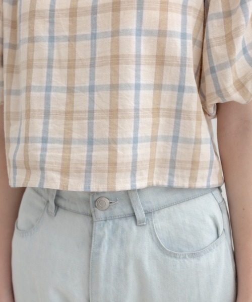 OLIVE des OLIVE(オリーブデオリーブ)の「オフショルブラウス(シャツ/ブラウス・レディース・オフホワイト/ベージュ・FREE)」の7枚目の写真