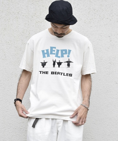 Johnbull Private labo（ジョンブルプライベートラボ）の「【GOOD ROCK SPEED】プリントTシャツ / THEBEATLES（Tシャツ/カットソー・メンズ・アイボリー・LARGE/MEDIUM）」の3枚目の写真