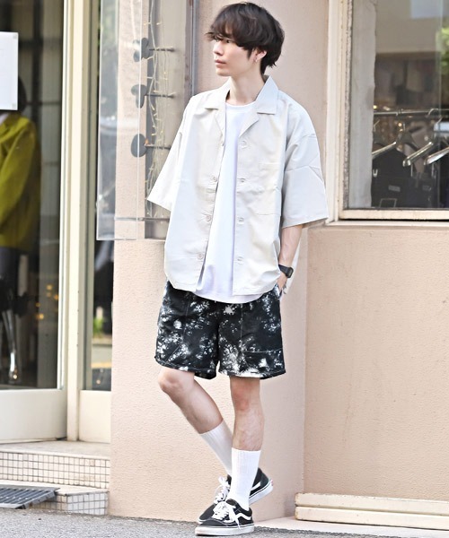 LUXSTYLE（ラグスタイル）の「製品染めナイロンショーツ（その他パンツ・メンズ・パープル/オレンジ/グリーン/ブラック系その他/ブラウン系その他/ブルー系その他・M/L）」の11枚目の写真