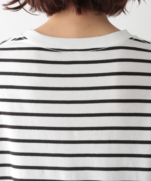 GLOBAL WORK(グローバルワーク)の「ヘビロッT袖ふわ長袖/281555(Tシャツ/カットソー・レディース・ホワイト/ライトグレー/その他/ベージュ系その他/ブルー系その他・MEDIUM/LARGE)」の18枚目の写真