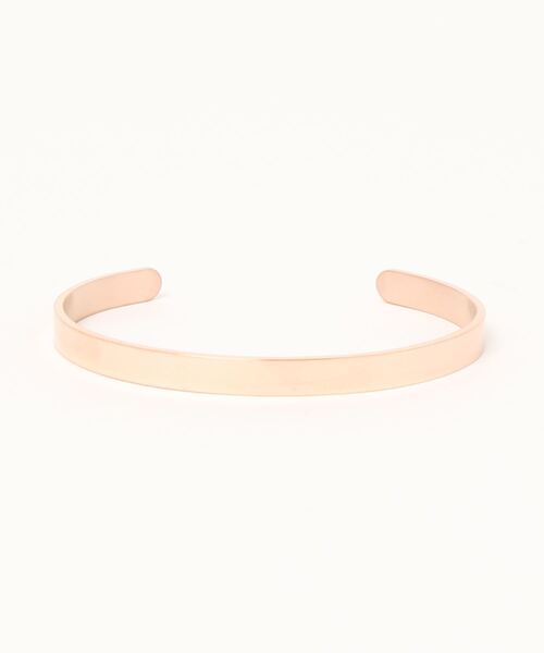 Fun & Daily（ファンアンドデイリー）の「シンプリーステンレスバングル（バングル/リストバンド・メンズ・ブラック/シルバー/ゴールド/ピンクゴールド・FREE）」の4枚目の写真