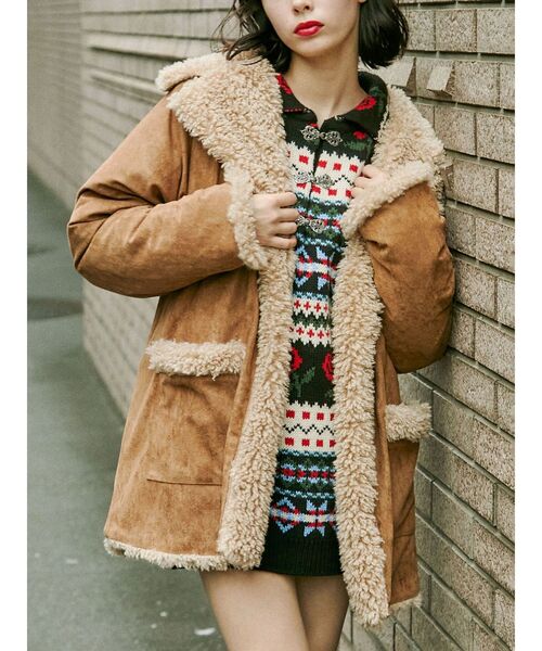 jouetie(ジュエティ)の「ジャケットコート(その他アウター・レディース・ブラック/ブルー/ブラウン・MEDIUM)」の5枚目の写真