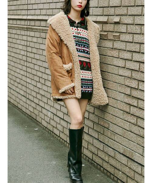 jouetie(ジュエティ)の「ジャケットコート(その他アウター・レディース・ブラック/ブルー/ブラウン・MEDIUM)」の7枚目の写真