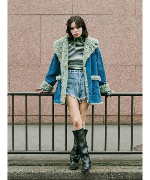 jouetie(ジュエティ)の「ジャケットコート(その他アウター・レディース・ブラック/ブルー/ブラウン・MEDIUM)」の20枚目の写真