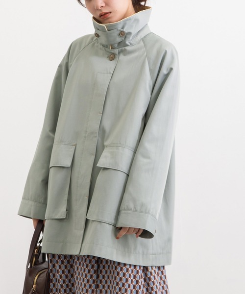 POU DOU DOU（プードゥドゥ）の「モーターサイクルコート（その他アウター・レディース・ベージュ/カーキ/ミント・3）」の3枚目の写真